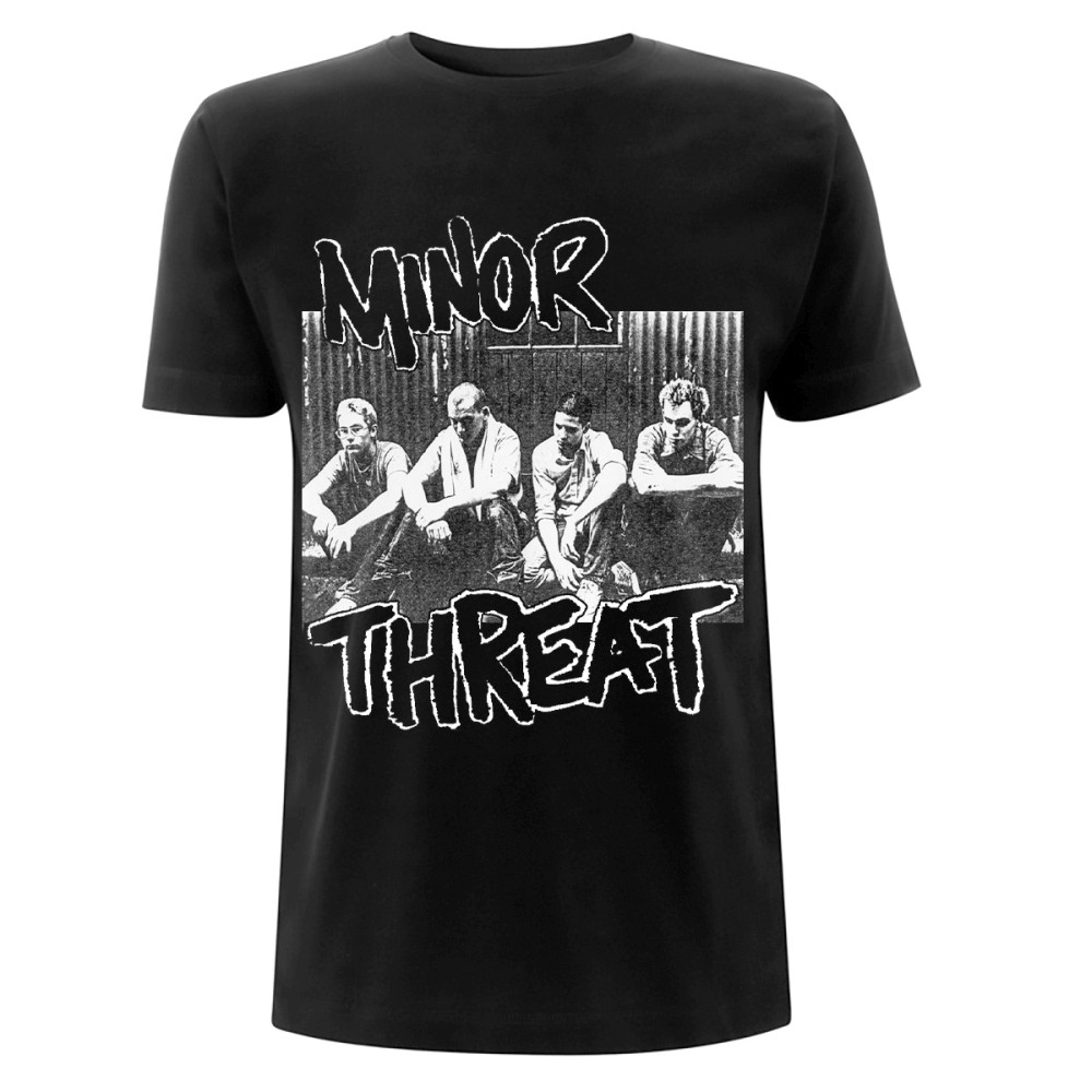 Minor Threat - Xerox Heren T-shirt - Zwart
